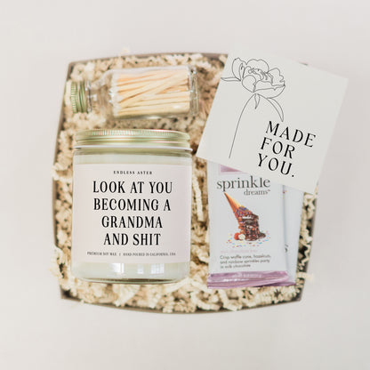 Look At You Becoming A Grandma And Shit Candle