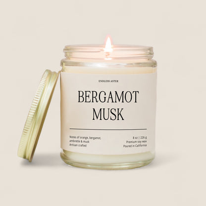 Bergamot Musk Candle