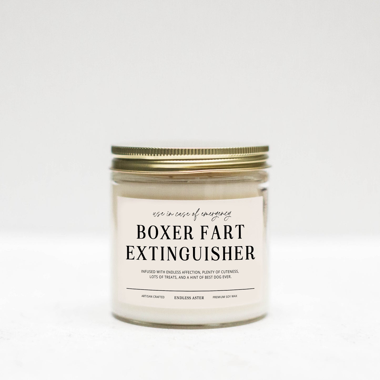 Boxer Fart Extinguisher Candle