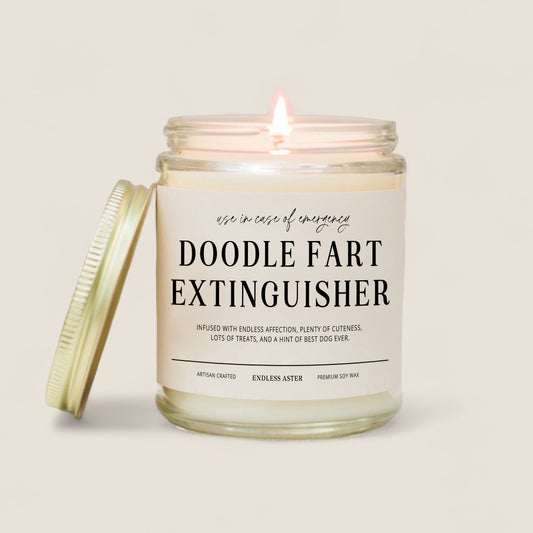 Doodle Fart Extinguisher Candle