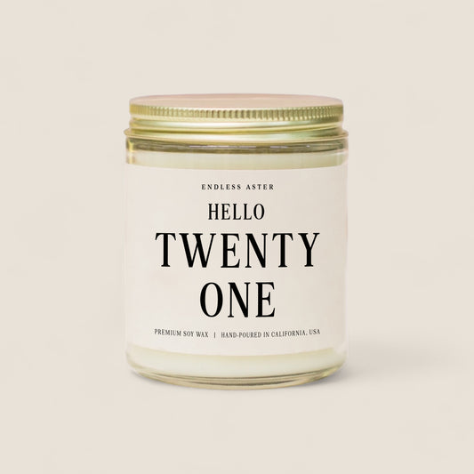 Hello Twenty One Candle