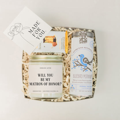 Will You Be My Matron Of Honor Candle