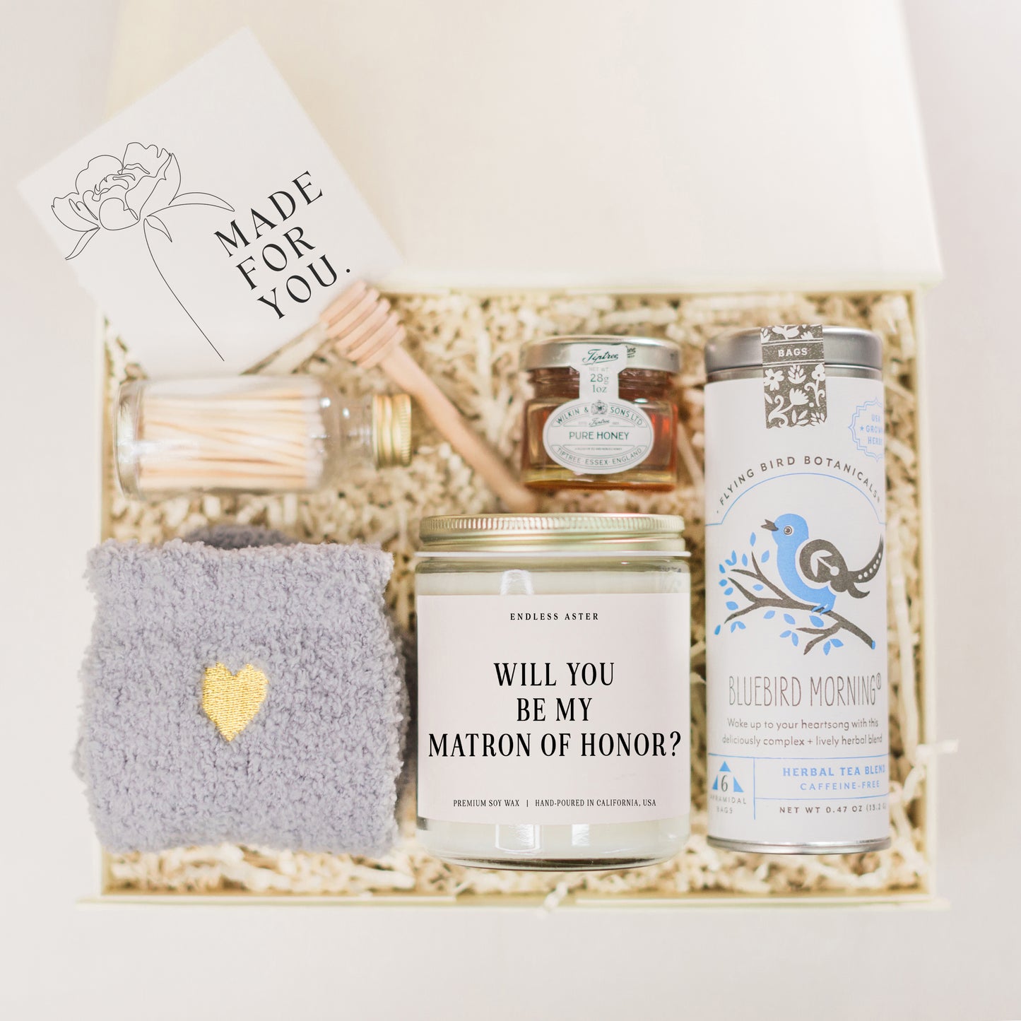 Will You Be My Matron Of Honor Candle