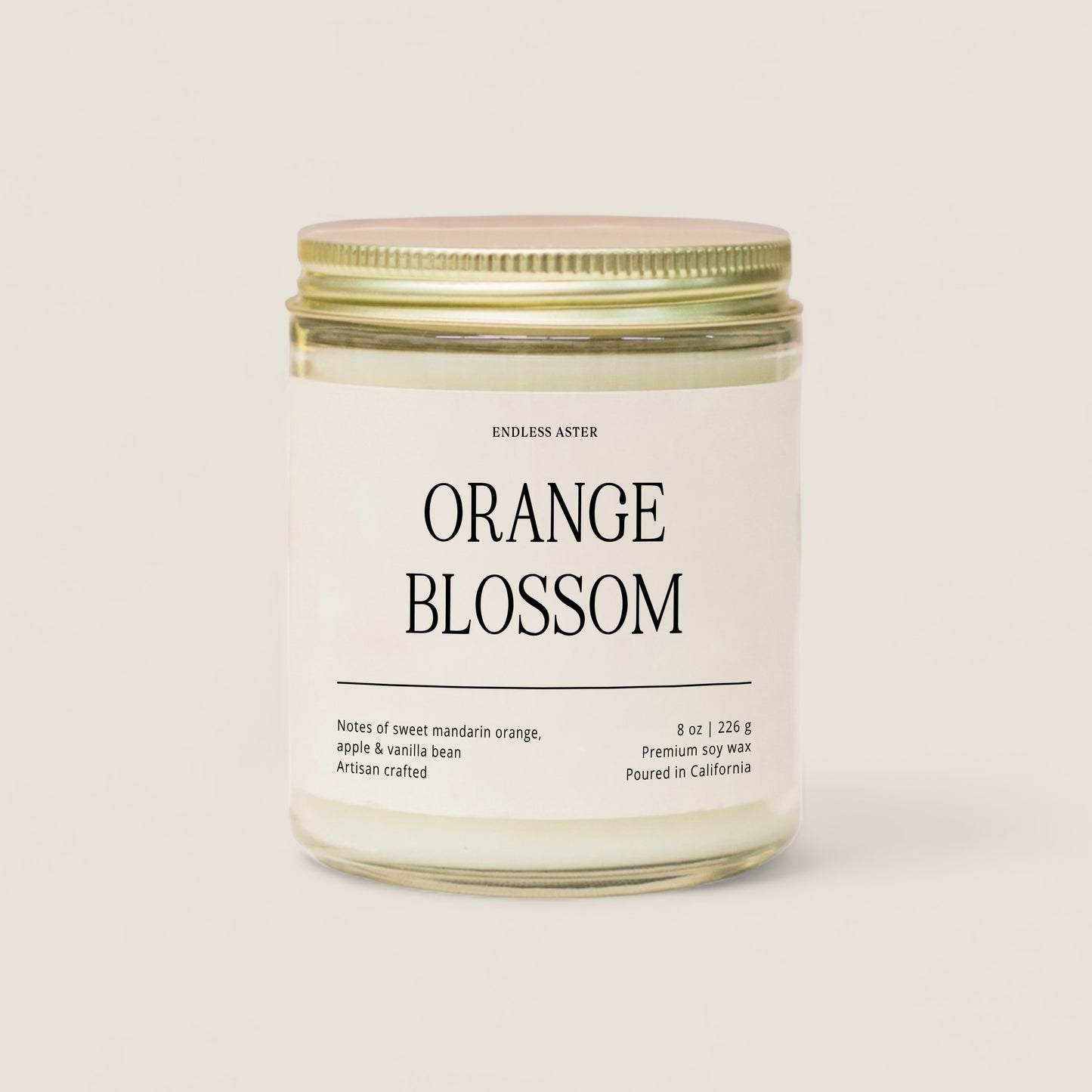 Orange Blossom Candle