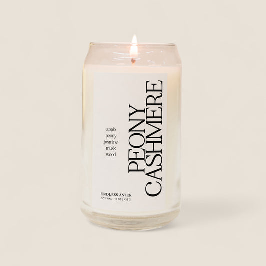 Peony Cashmere Candle