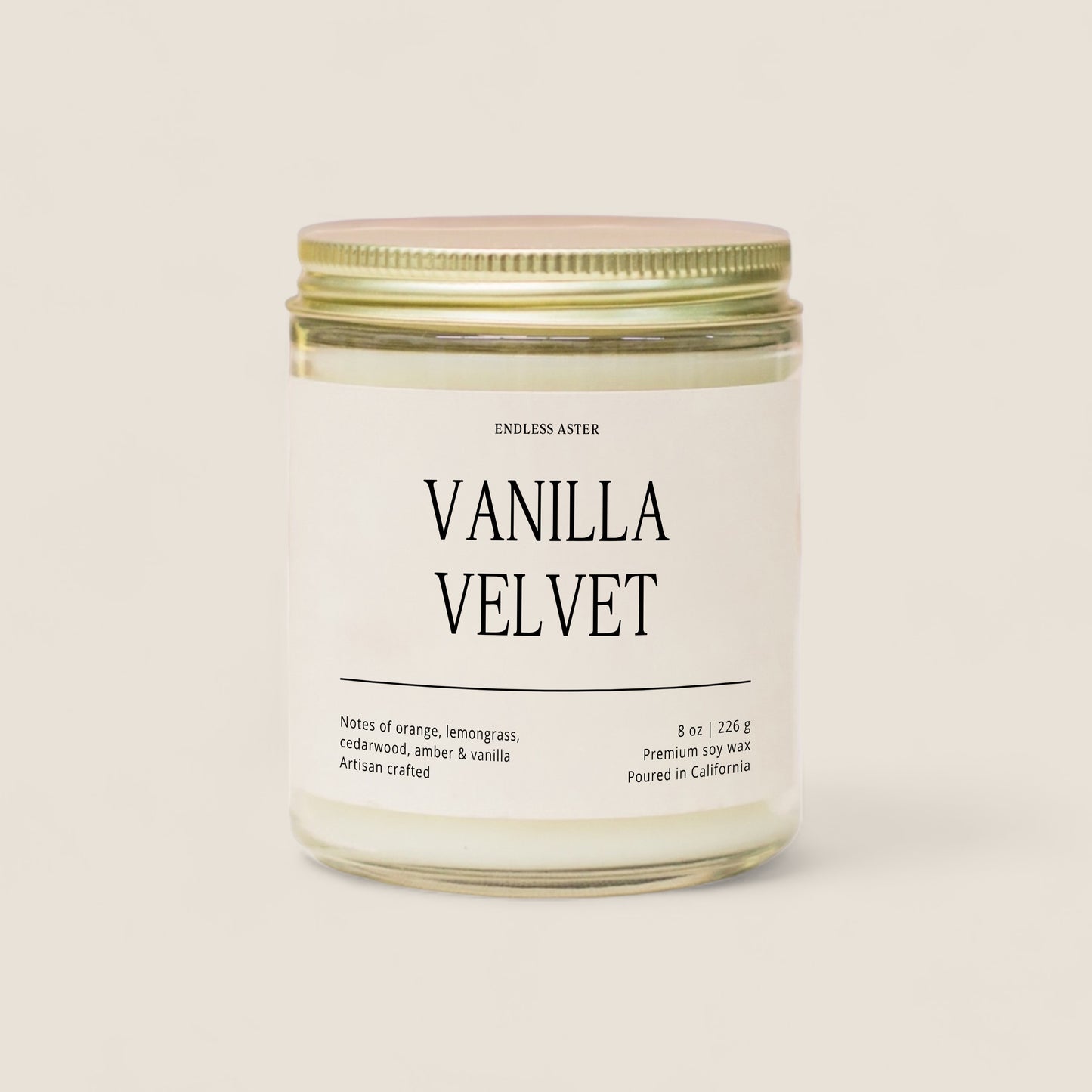 Vanilla Velvet Candle