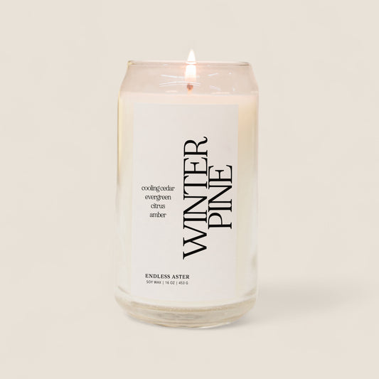 Winter Pine Candle