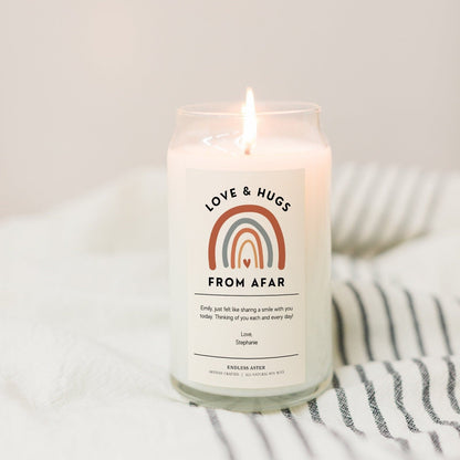 Love & Hugs From Afar Candle