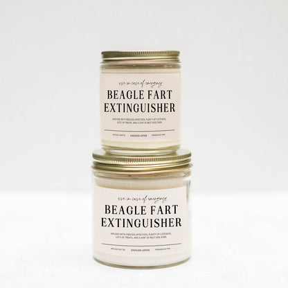 Beagle Fart Extinguisher Candle