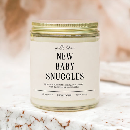 New Baby Snuggles Candle