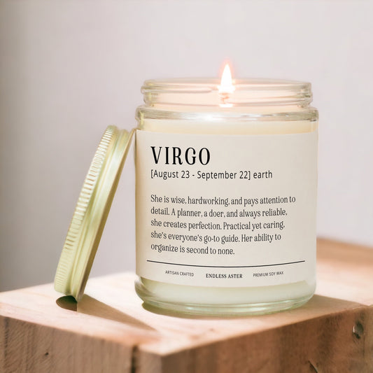 Virgo Candle