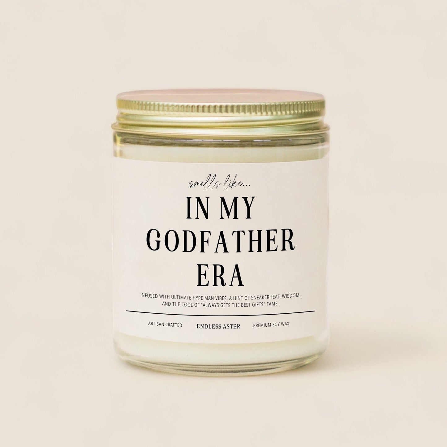 Godfather Proposal "In My Godfather Era" Candle Gift Box, Be My God Father Gift, Godparents Christening Gift, Pregnancy Announcement