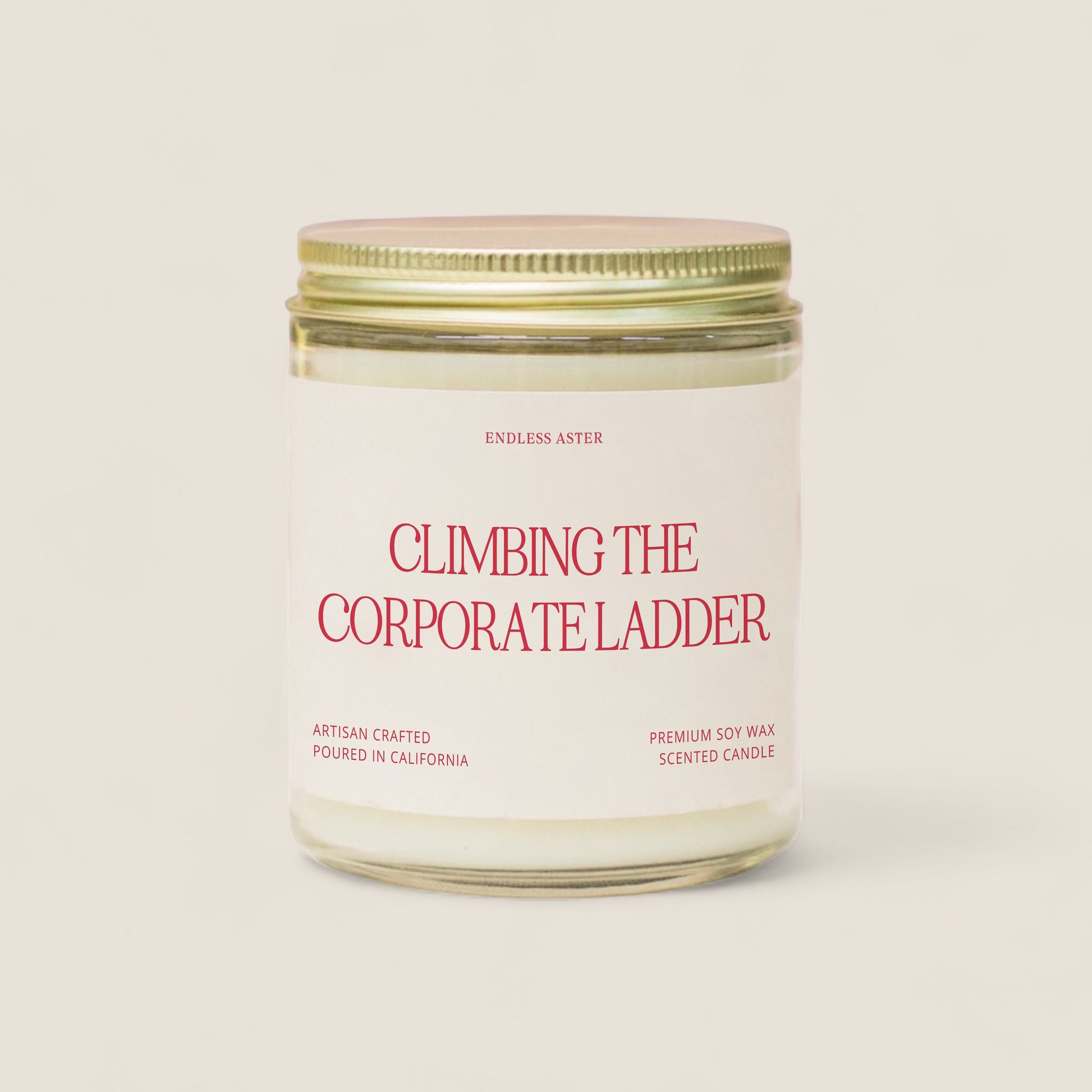 Job Promotion Gift "Climbing The Corporate Ladder" Candle Congrats Gift Box, Career Achievement Gift for Team Boss Coworkers and Friends