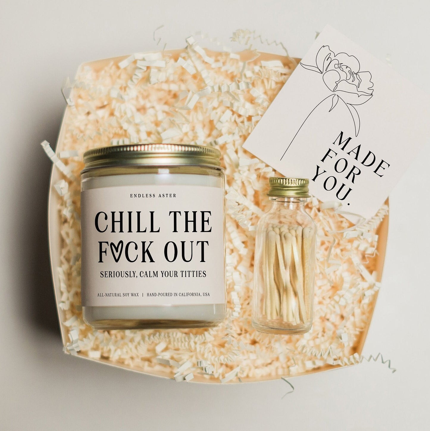 Chill The F*ck Out Candle