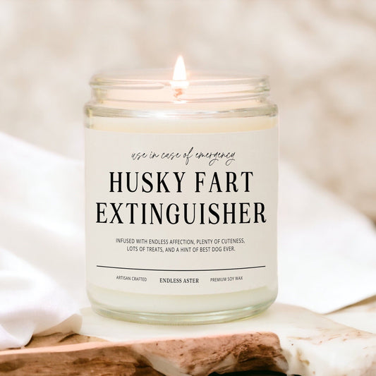 Husky Fart Extinguisher Candle