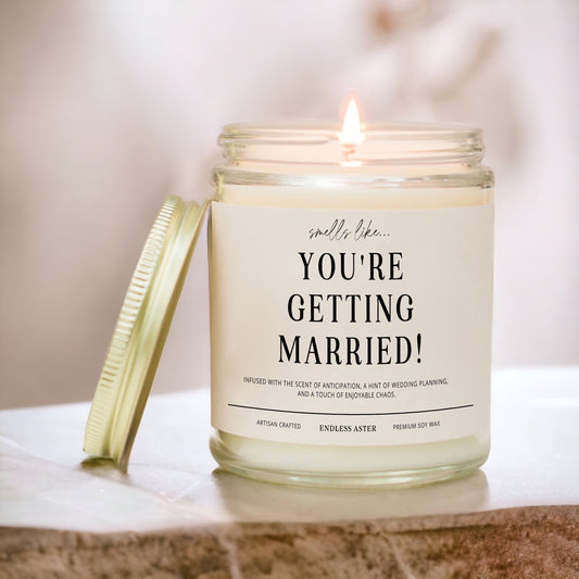 You're Getting Married Candle