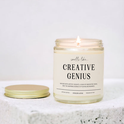 Creative Genius Candle & Tea Gift Box