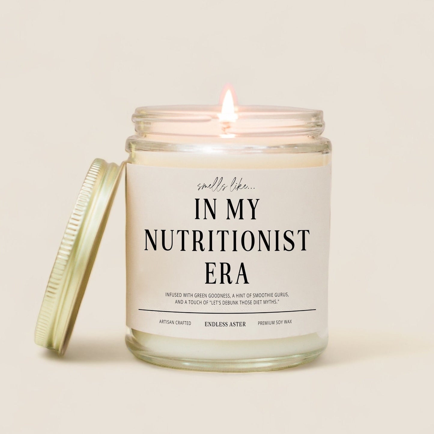 In My NUTRITIONIST Era Candle Gift Box, Graduation Gift Idea for Nutritionists and Dietitian, Health Coach Home Decor