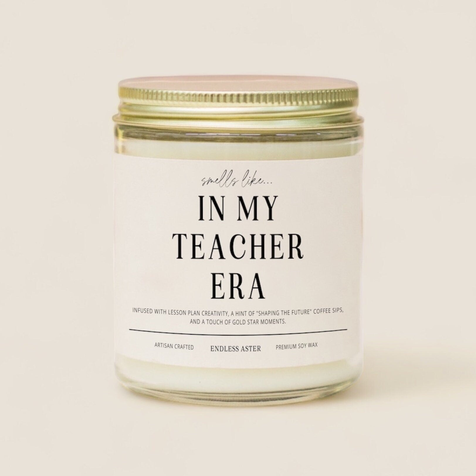 In My TEACHER Era Soy Candle Gift Box, Day Care Teacher Thank You Gift, New Teacher Graduation Gift, Teacher Appreciation Gift