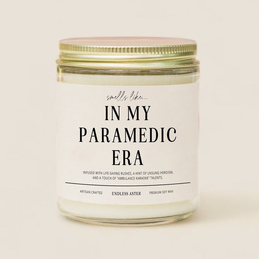 In My PARAMEDIC Era Soy Candle Gift Box for Paramedic, Birthday Gift for EMS and First Responders, EMT Paramedic Graduation Gift Idea